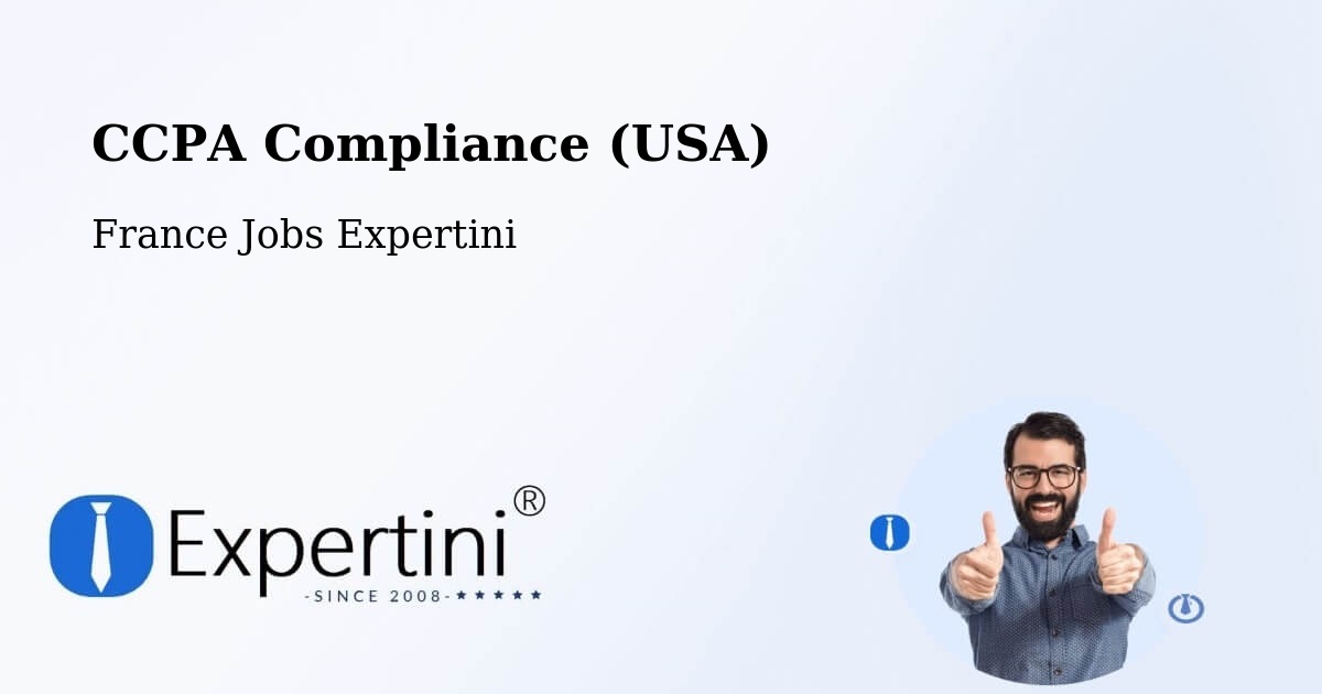 CCPA Privacy Rights & Compliance Notice – Sanguinet - France Jobs Expertini
