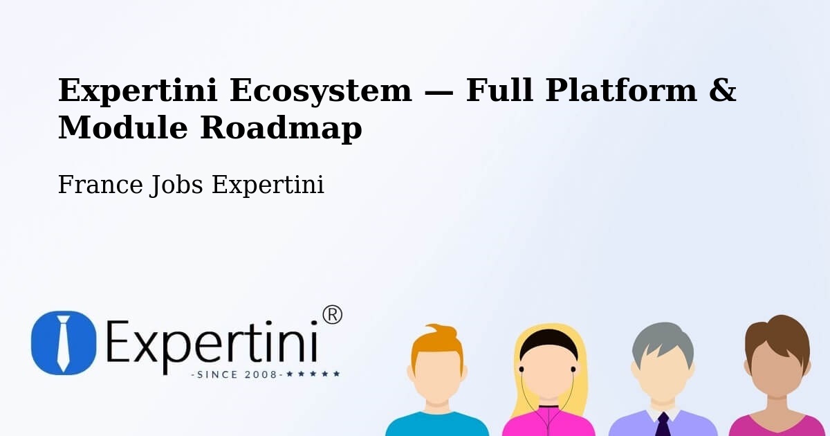 Expertini Ecosystem — Full Platform & Module Roadmap – Sanguinet